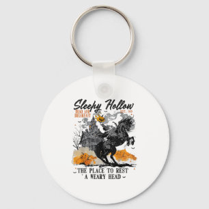 Sleepy Hollow Headless Horseman Halloween Costume Keychain