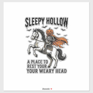 Sleepy Hollow Headless Horseman Vintage Halloween 