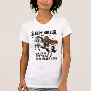 Sleepy Hollow Headless Horseman Vintage Halloween  T-Shirt