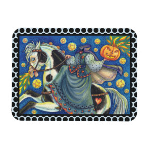SLEEPY HOLLOW HEADLESS HORSEWOMAN HALLOWEEN MAGNET