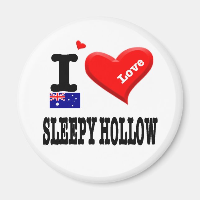 SLEEPY HOLLOW - I Love Magnet (Front)