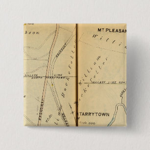 Sleepy Hollow, New York 2 Inch Square Button