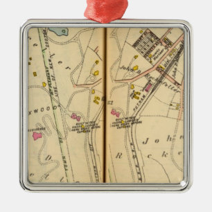 Sleepy Hollow, New York 2 Metal Ornament