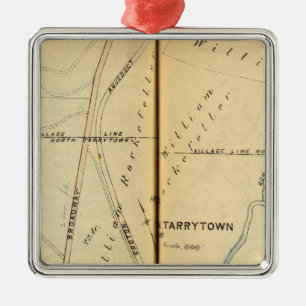 Sleepy Hollow, New York 2 Metal Ornament