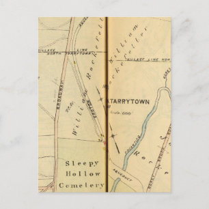 Sleepy Hollow, New York 2 Postcard