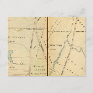Sleepy Hollow, New York Postcard