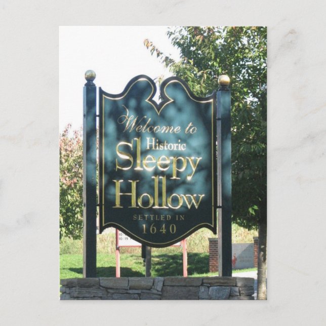 Sleepy Hollow Postcard (Front)