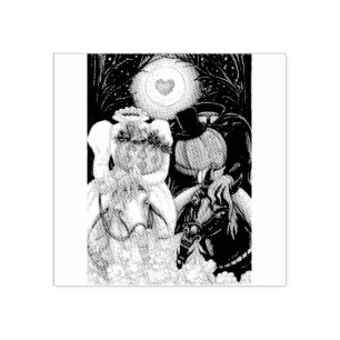 SLEEPY HOLLOW WEDDING, HALLOWEEN RUBBER STAMP