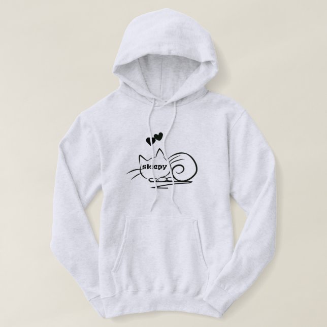 sleepy hoodie (Design Front)