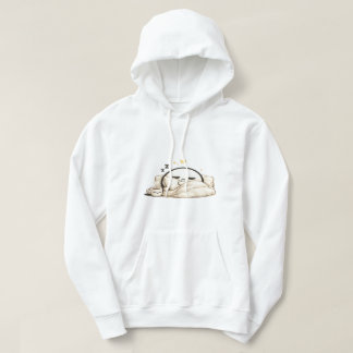 Sleepy Lunio Cozy Morning Coffee - Cute Kawaii Hoodie