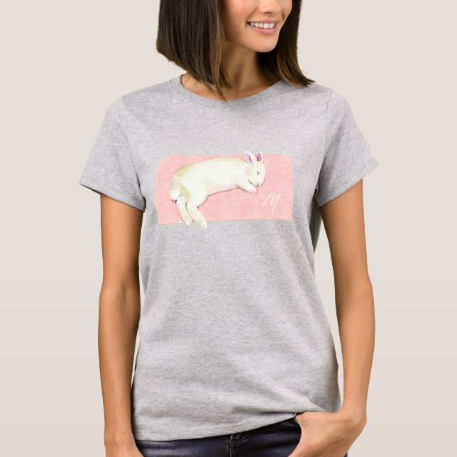 Sleepy M bunny T-Shirt (Front)