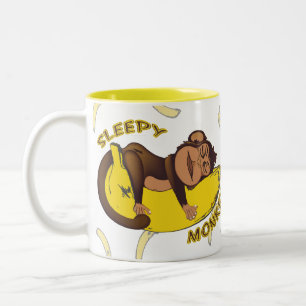 Sleepy Monkey Mug