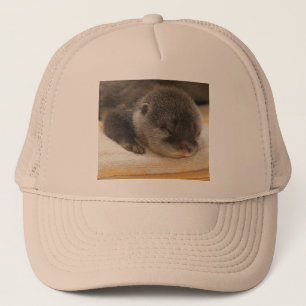 Sleepy Otter Trucker Hat