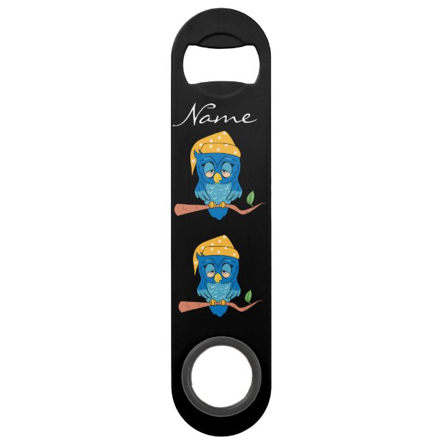 Sleepy Owl Thunder_Cove Classic Bar Key (Front)