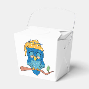 Sleepy Owl Thunder_Cove Favor Box