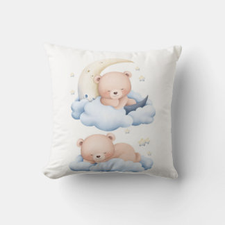 Sleepy Panda Duo Pillow – Cute Two Panda Bears Sle
