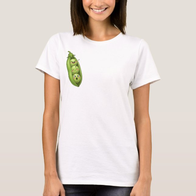Sleepy Peas in a Pod T-Shirt (Front)