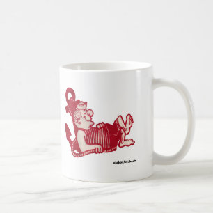 Sleepy Sailor Ceramic Mug