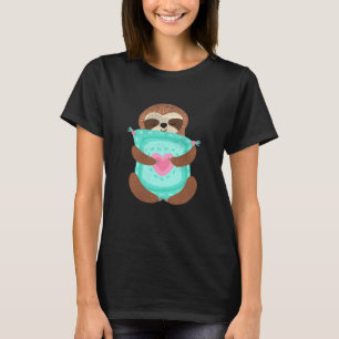 Sleepy Sloth Animal Sloths Men Women T-Shirt