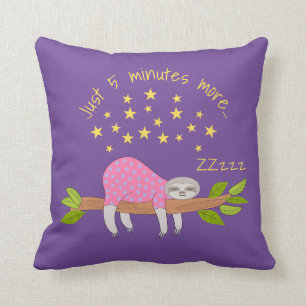 Sleepy Sloth Cute Cushion