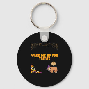 Sleepy sloth ready for Halloween treats! Classic T Keychain