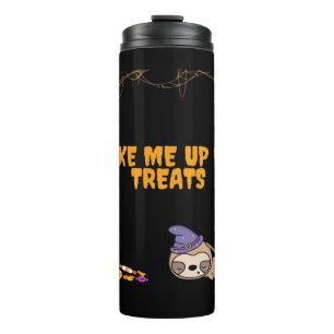 Sleepy sloth ready for Halloween treats! Classic T Thermal Tumbler