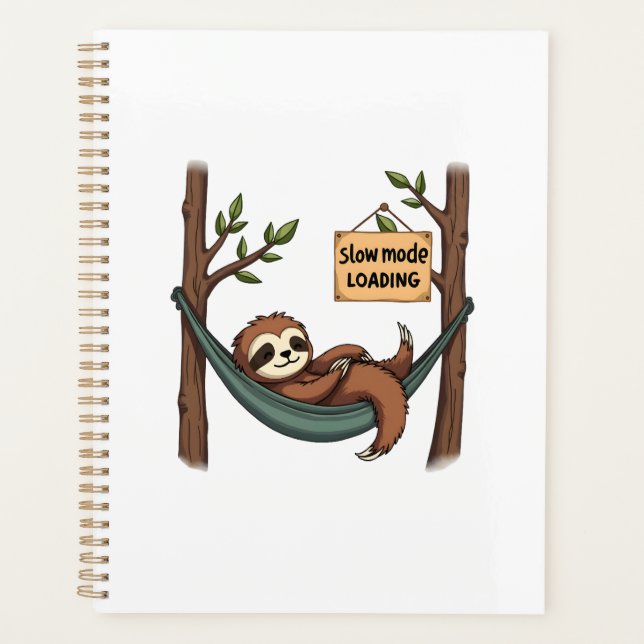 Sleepy Sloth Vintage Funny Lazy Animal Art 2 (Devant)