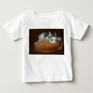 Sleepy soft kittens baby T-Shirt