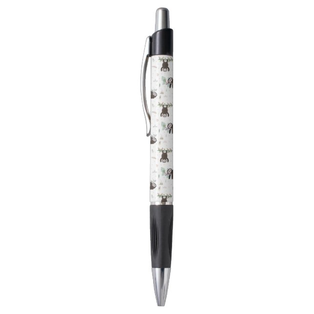 Sleepy Sweet Sloth Pattern Pen (Top (Vertical))