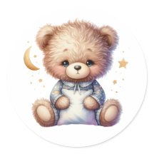 Sleepy Teddy with Pillow