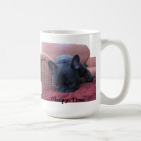 Sleepy Time French Bulldog Mug