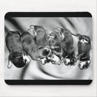 sleepyhead rottweiler puppies mouse pad