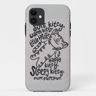 SleepyKittySongCase iPhone 11 Case