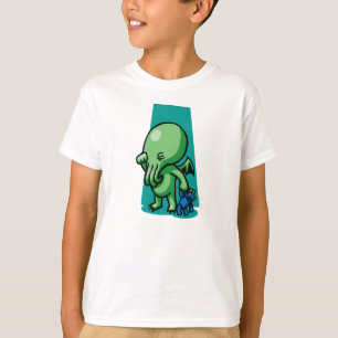 Sleepytime Cthulhu badine le T-shirt
