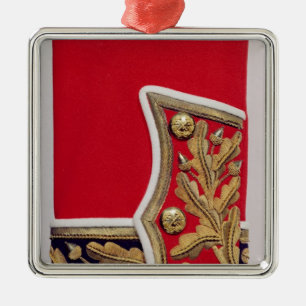 Sleeve detail of a British Army Uniform Metal Ornament