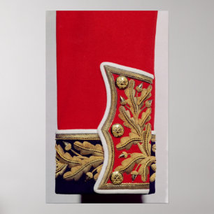 Sleeve detail of a British Army Uniform Poster