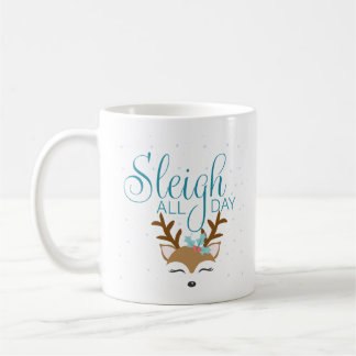 Sleigh All Day Holiday Mug