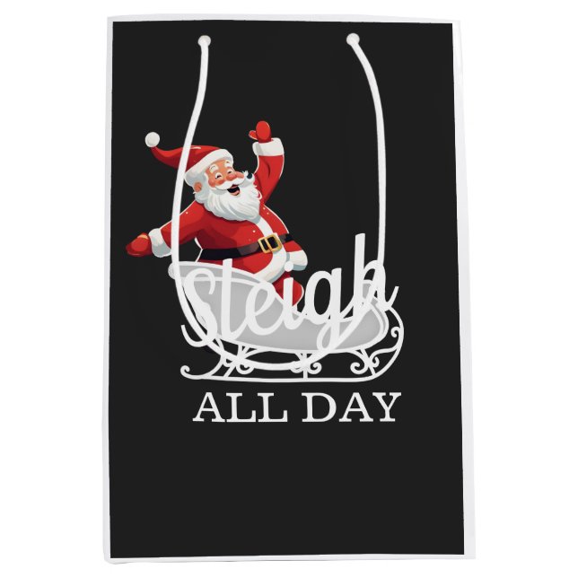 Sleigh All Day Medium Gift Bag (Front)
