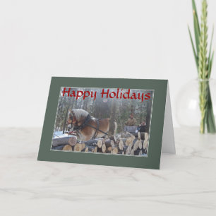 SLEIGH BELLS RING Carte de Noël