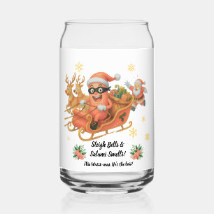 Sleigh Bells & Salami Smells! Can Glass