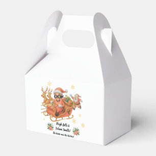Sleigh Bells & Salami Smells! Favor Box