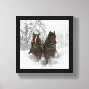 Sleigh Ride Canvas Print