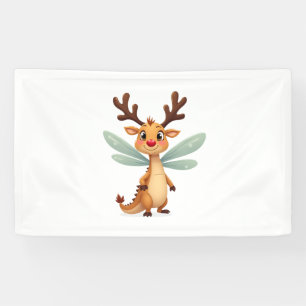 Sleigh Ride Dragonfly Banner