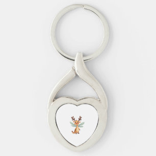 Sleigh Ride Dragonfly Keychain