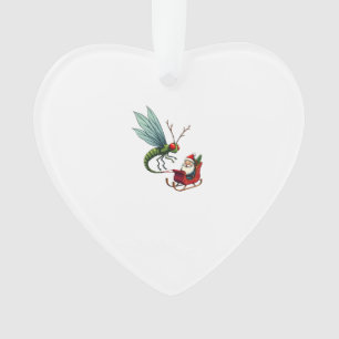 Sleigh Ride Dragonfly Ornament