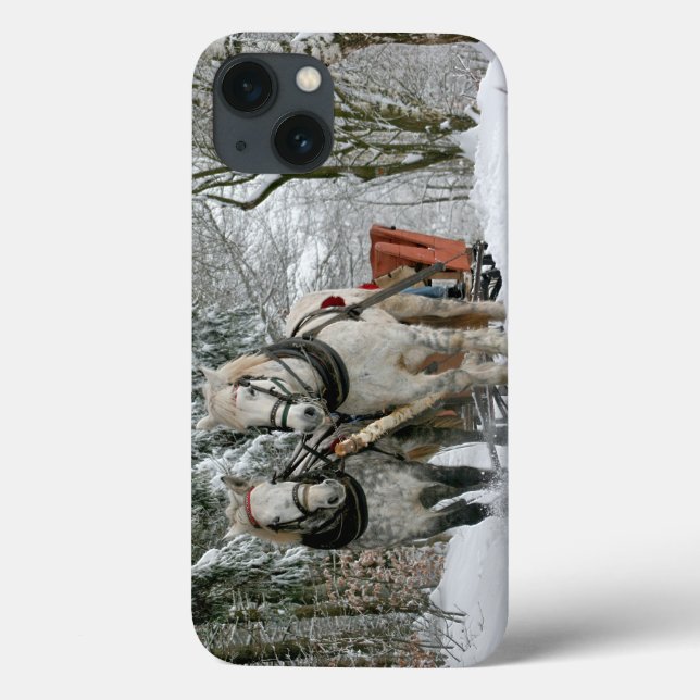 Sleigh Ride in Winter Wonderland Case-Mate iPhone Case (Back)