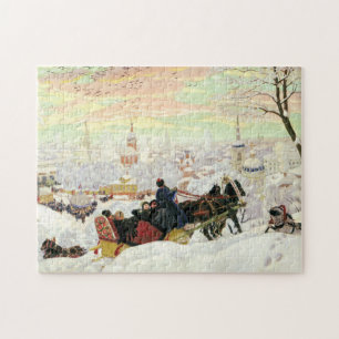 Sleigh Ride Painting Puzzle