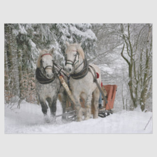 Sleigh Ride Tissue Paper