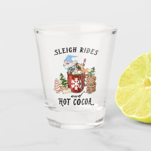 Sleigh Rides and Hot Cocoa – Scandinavian Gnome Shot Glass