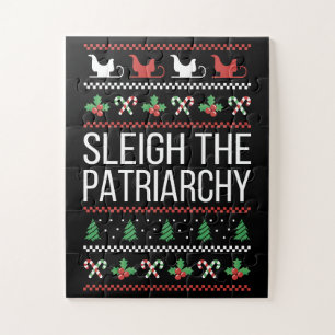 Sleigh The Patriarchy II Jigsaw Puzzle